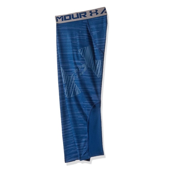 UNDER ARMOUR**Heat Gear 3/4 Leggings**Boys XL - Picture 4 of 5